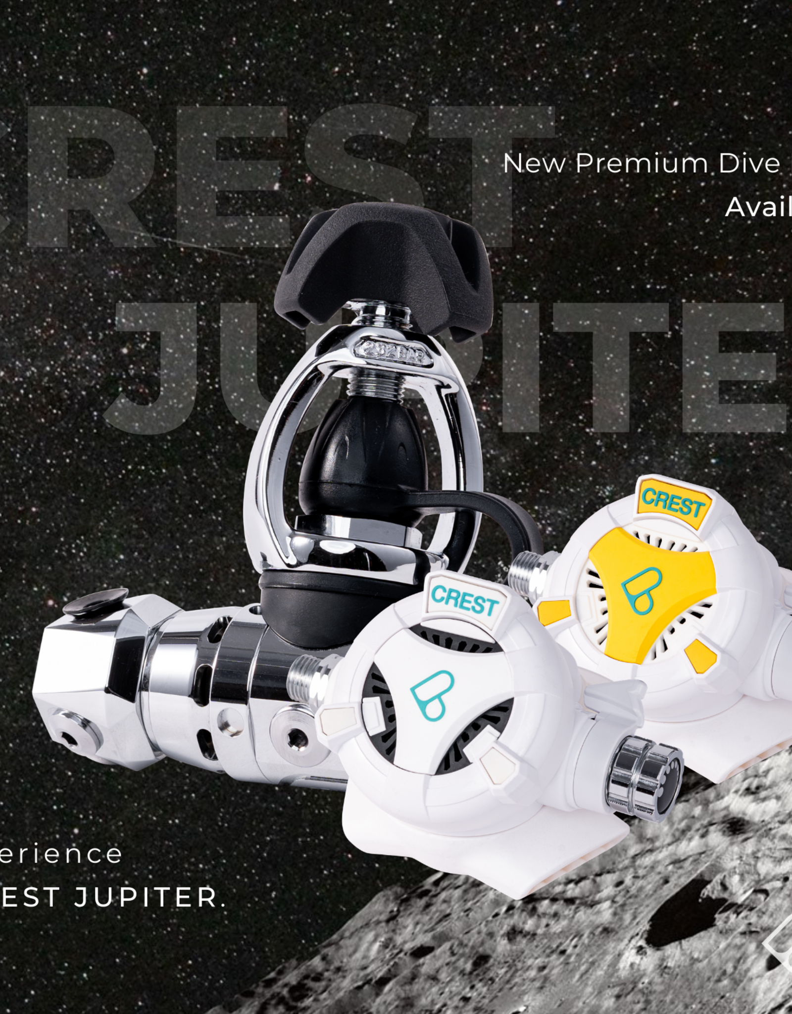 CREST Crest Jupiter Scuba Regulator