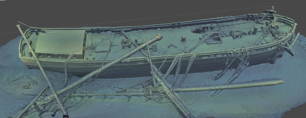 1881 Lake Michigan shipwreck found intact with crew's possessions: "A remarkable discovery"