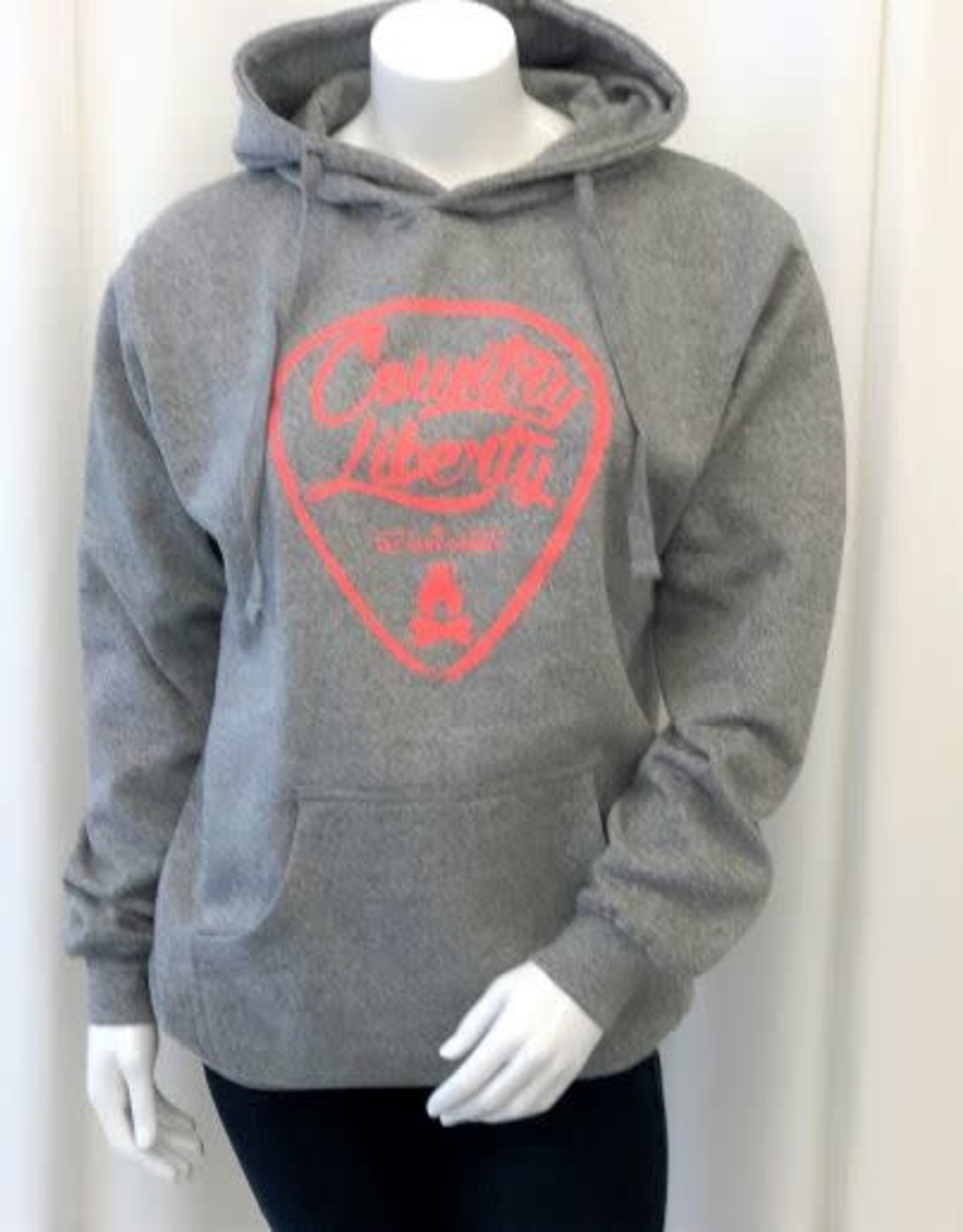 Country Liberty CL Graphite/Coral Hoodie