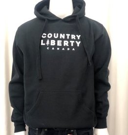 Country Liberty CL Block Pine Hoodie Black