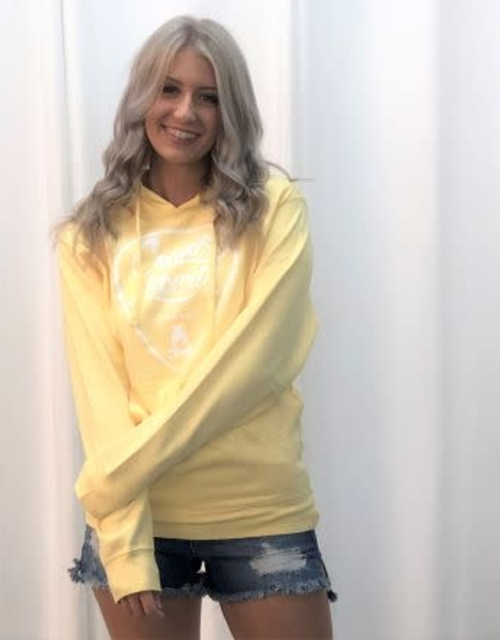 Country Liberty CL Pastel Yellow Hoodie