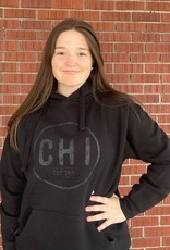 Chi Worthy CW 717 Circle established Black hoodie