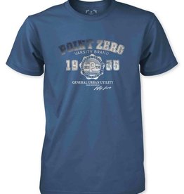 point zero men's Point Zero 1301 logo tee