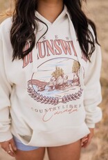Country Liberty CL Tan vintage New Brunswick Hoodie