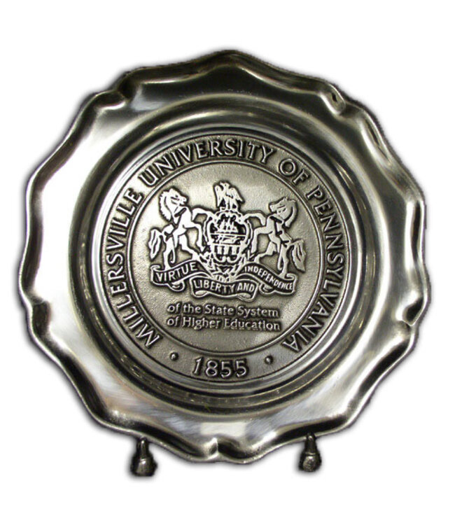 Mu Seal Pewtarex Plate - 9.5"