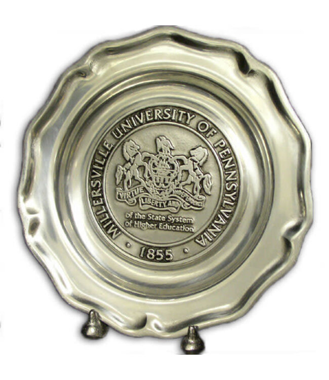 Mu Seal Pewtarex Plate - 7"