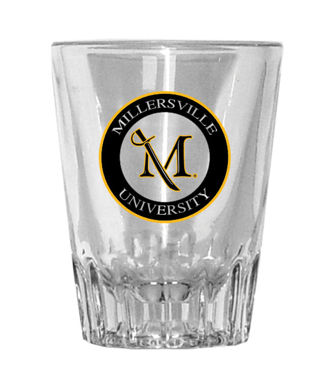 M Sword "Schools" Shot Glass