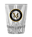 M Sword "Schools" Shot Glass