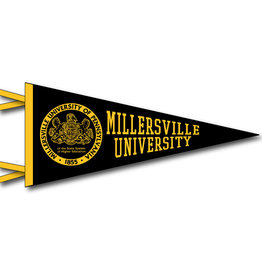 Millersville Seal Pennant - 4x9