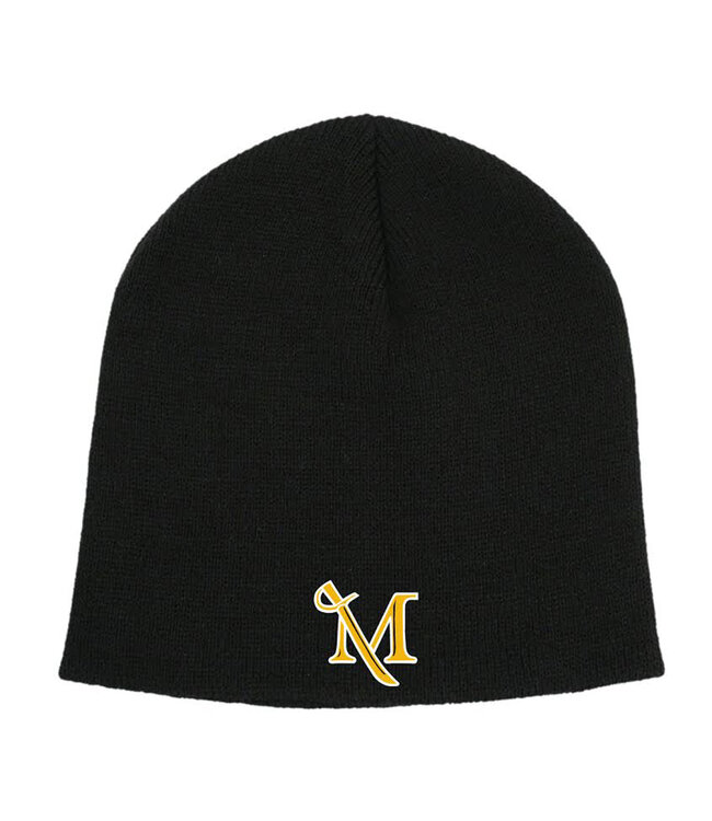 Black M-Sword Beanie