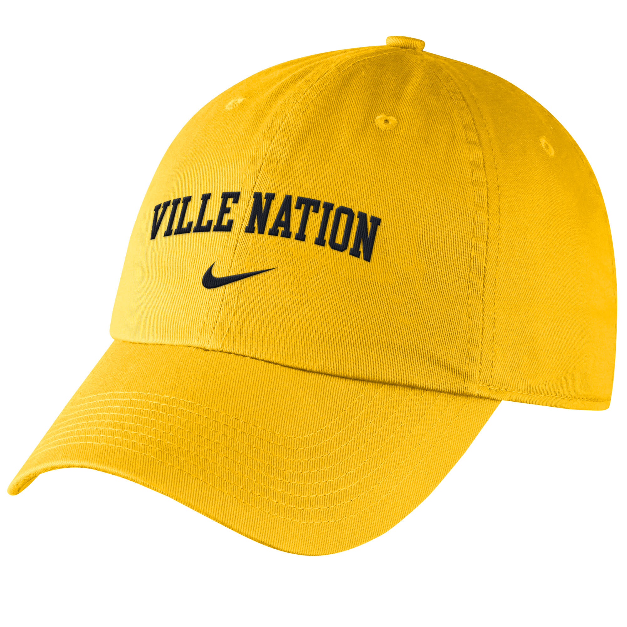 university gold nike hat