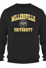 Millersville Seal Crewneck Black