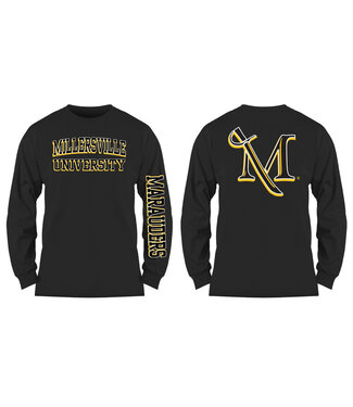 3D Two-Location Black Longsleeve