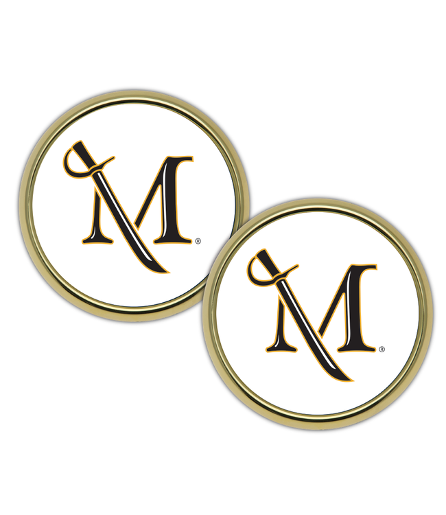 M Sword Coasters - Set of Two