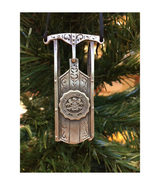 Pewter Sled Ornament
