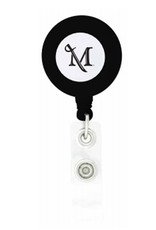 M Sword Badge Holder - Black