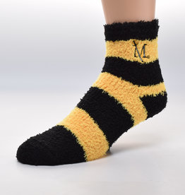 Striped Fuzzy Sock