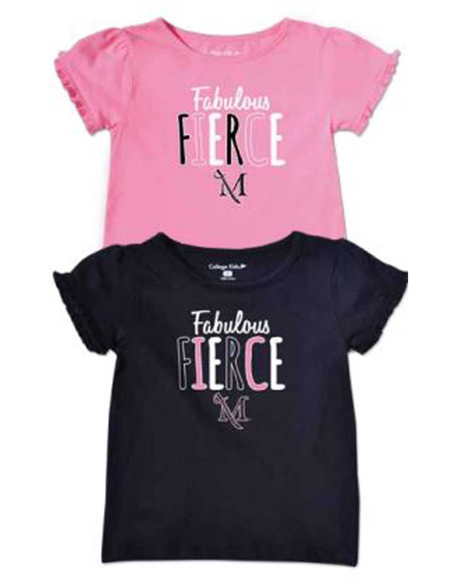 "Fabulous Fierce" Girls Ruffle Tee" - Sale!