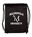 Drawstring Bag with Millersville University Black
