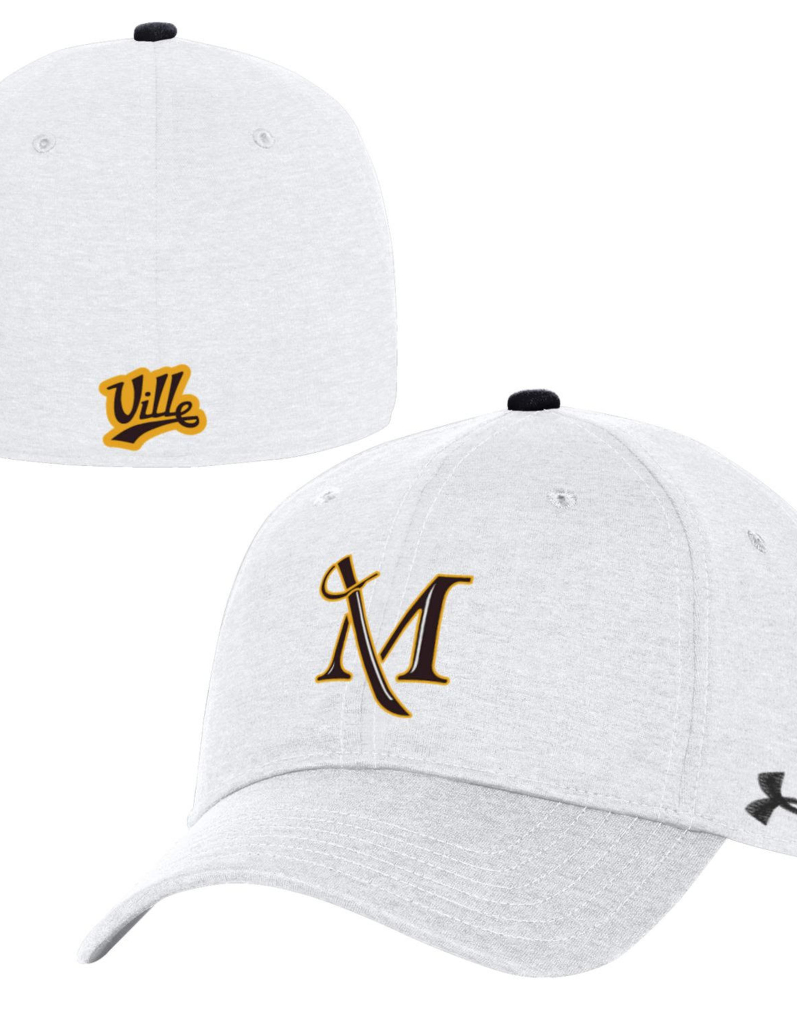 white under armour hat