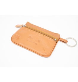 Leather Coin Case - Tan