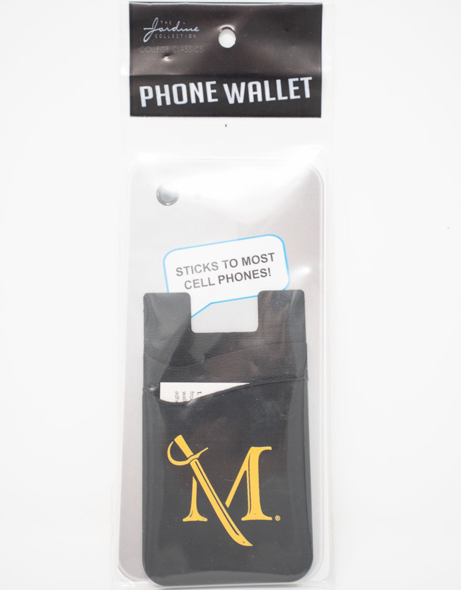 Dual Pocket M Sword Phone Card Holder