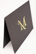M Sword Black Linen Certificate Holder