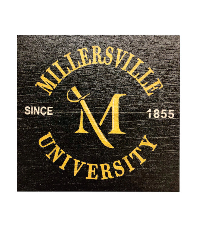 League M Sword Wood Plank Magnet