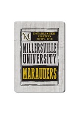 League Millersville Wooden Plank Magnet