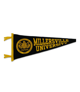 Millersville Seal Pennant - 9x24