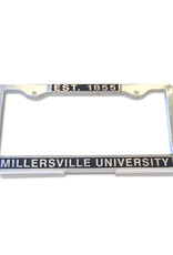 MU Est. 1855 Pewter License Plate Frame