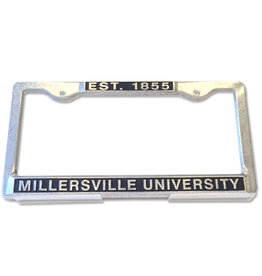 MU Est. 1855 Pewter License Plate Frame