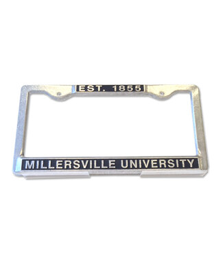 MU Est. 1855 Pewter License Plate Frame