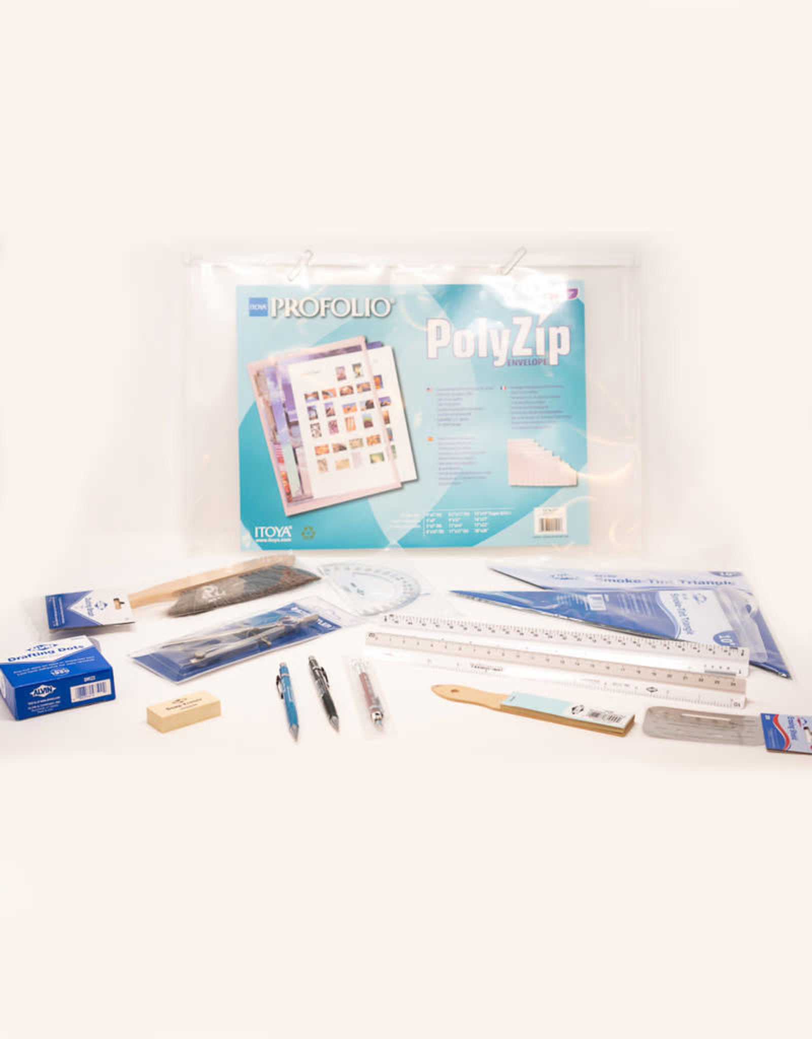 Drafting Kit With 0.9 Mm Pencil