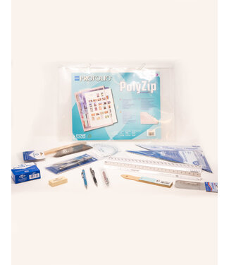 Drafting Kit With 0.9 Mm Pencil