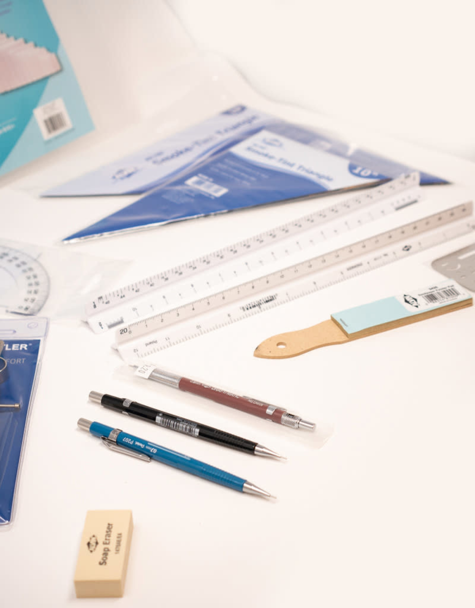 Drafting Kit With 0.9 Mm Pencil