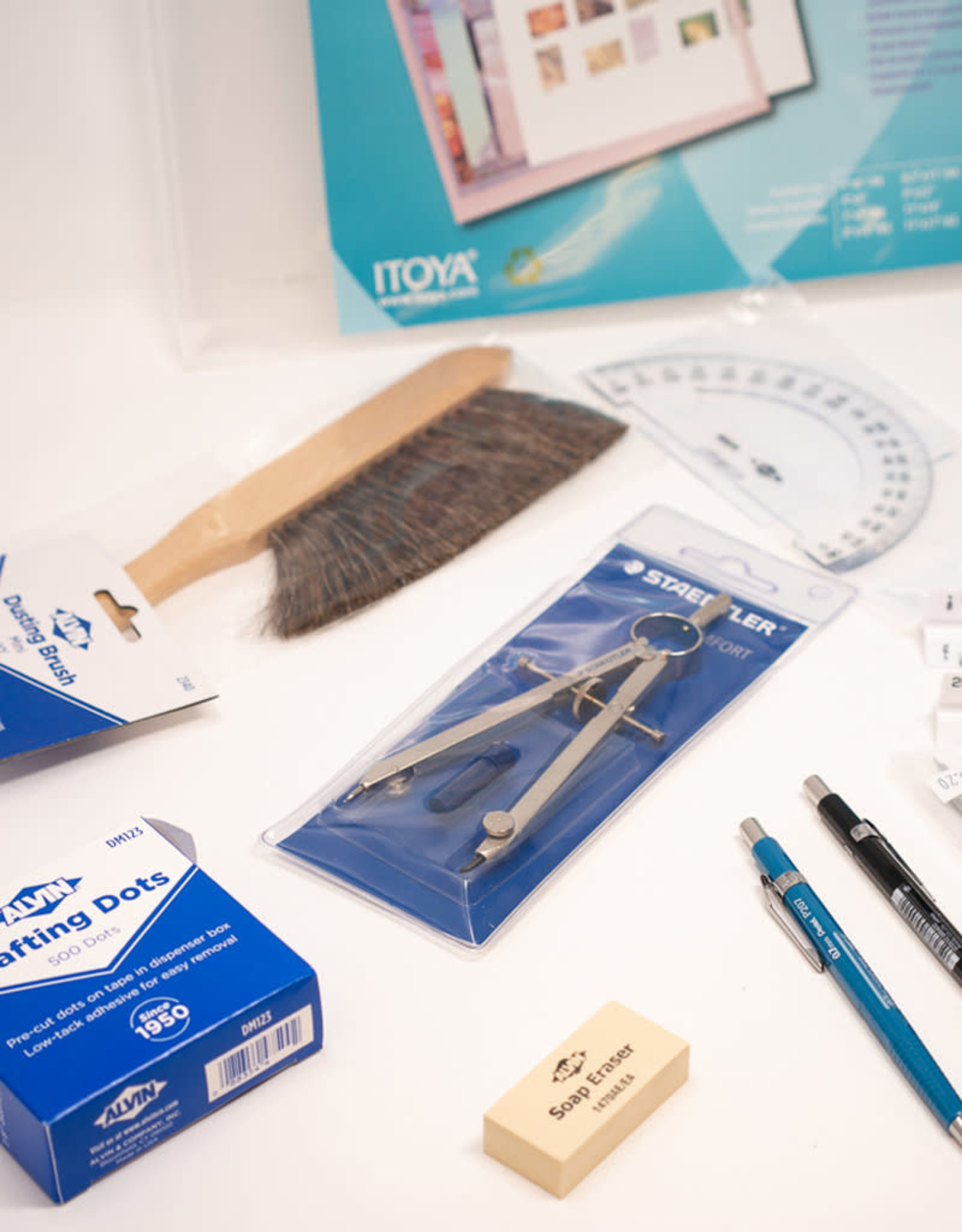 Drafting Kit With 0.9 Mm Pencil