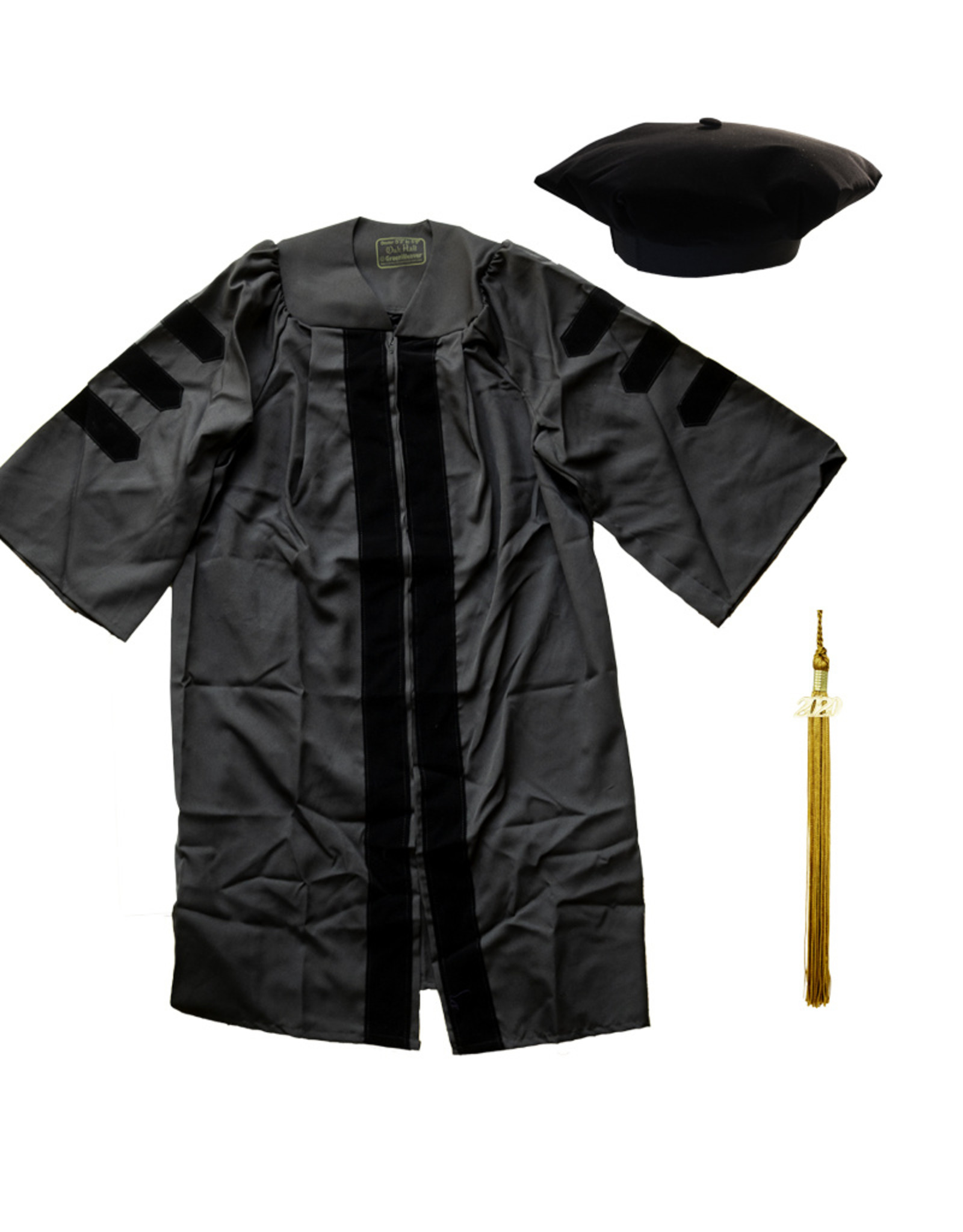 Doctorate Gown, Cap & Tassel