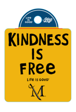 Life is Good "Life is Good" Kindness is free sticker