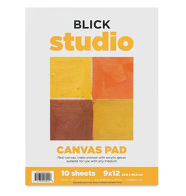 Blick Studio Canvas Pad 9 x 12 (10 sheets)
