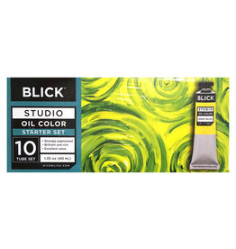 Blick Studio Oil Paint Set of 10 - 38 ml