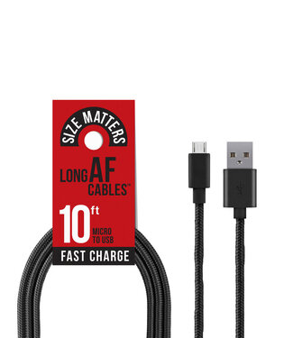 Long AF Micro USB to USBCable