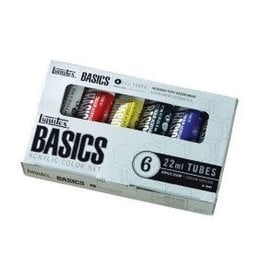 Acrylic Paint Set Liquitex Basics 6