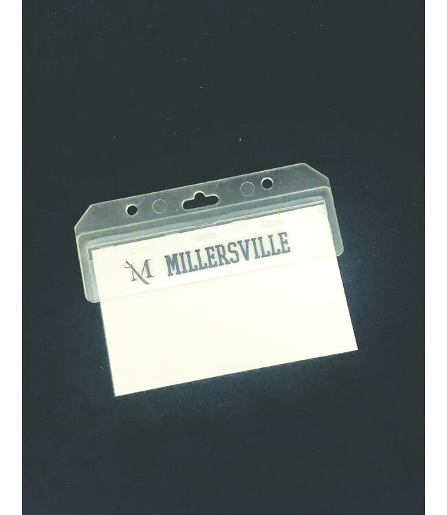 M Sword ID Holder - Clear
