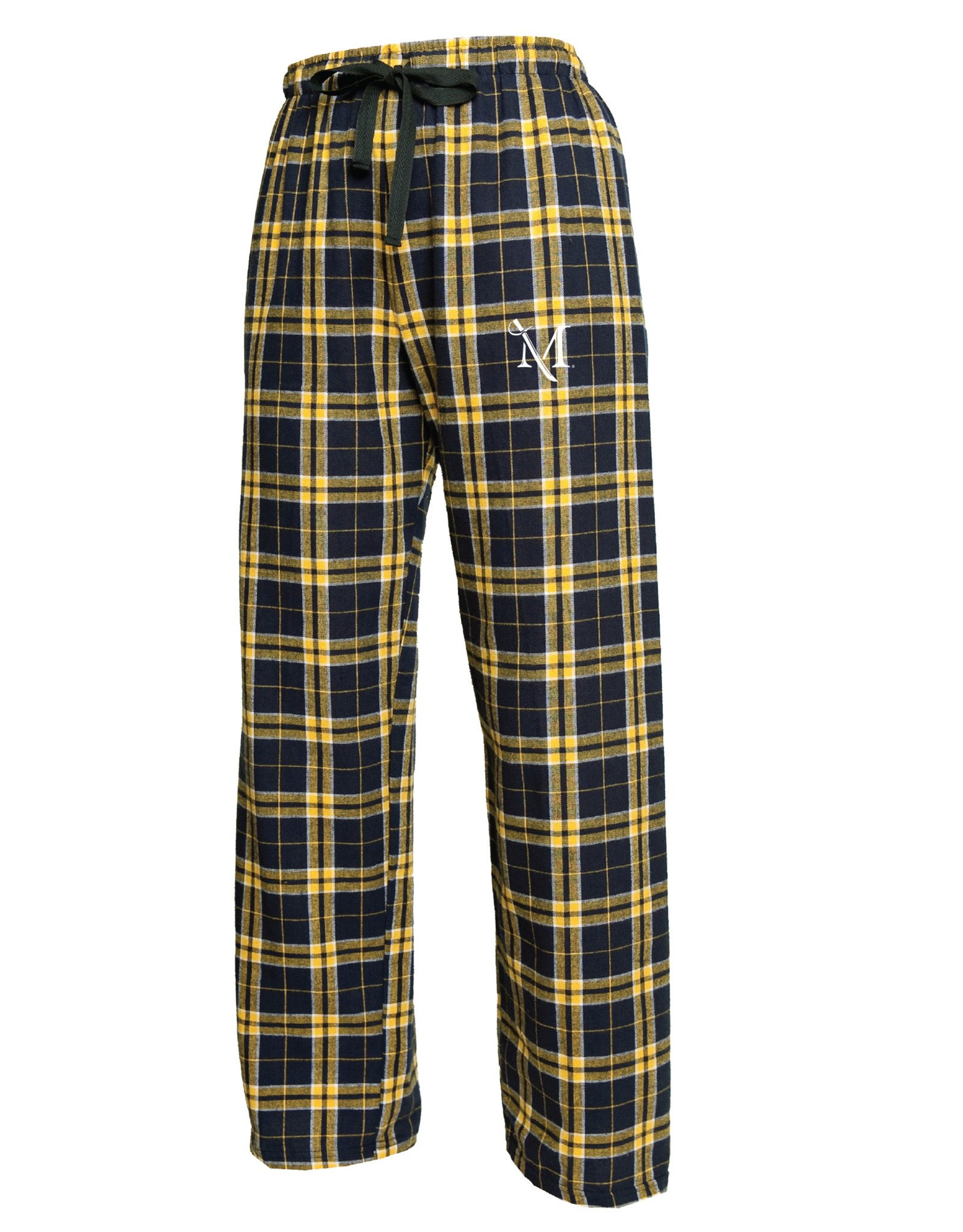 Black and Gold Flannel Pants - Millersville University Store