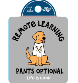 Life is Good Remote Learning Sticker