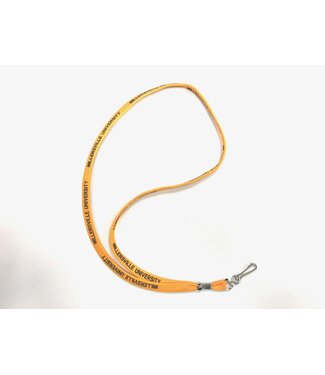 Thin Millersville Lanyard Gold