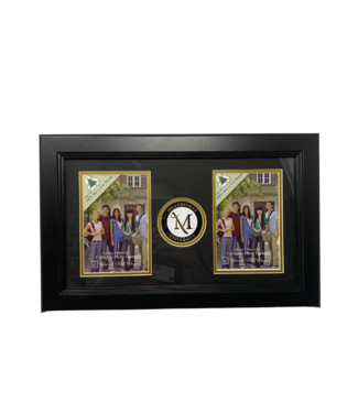 Double Circle Logo Photo Frame