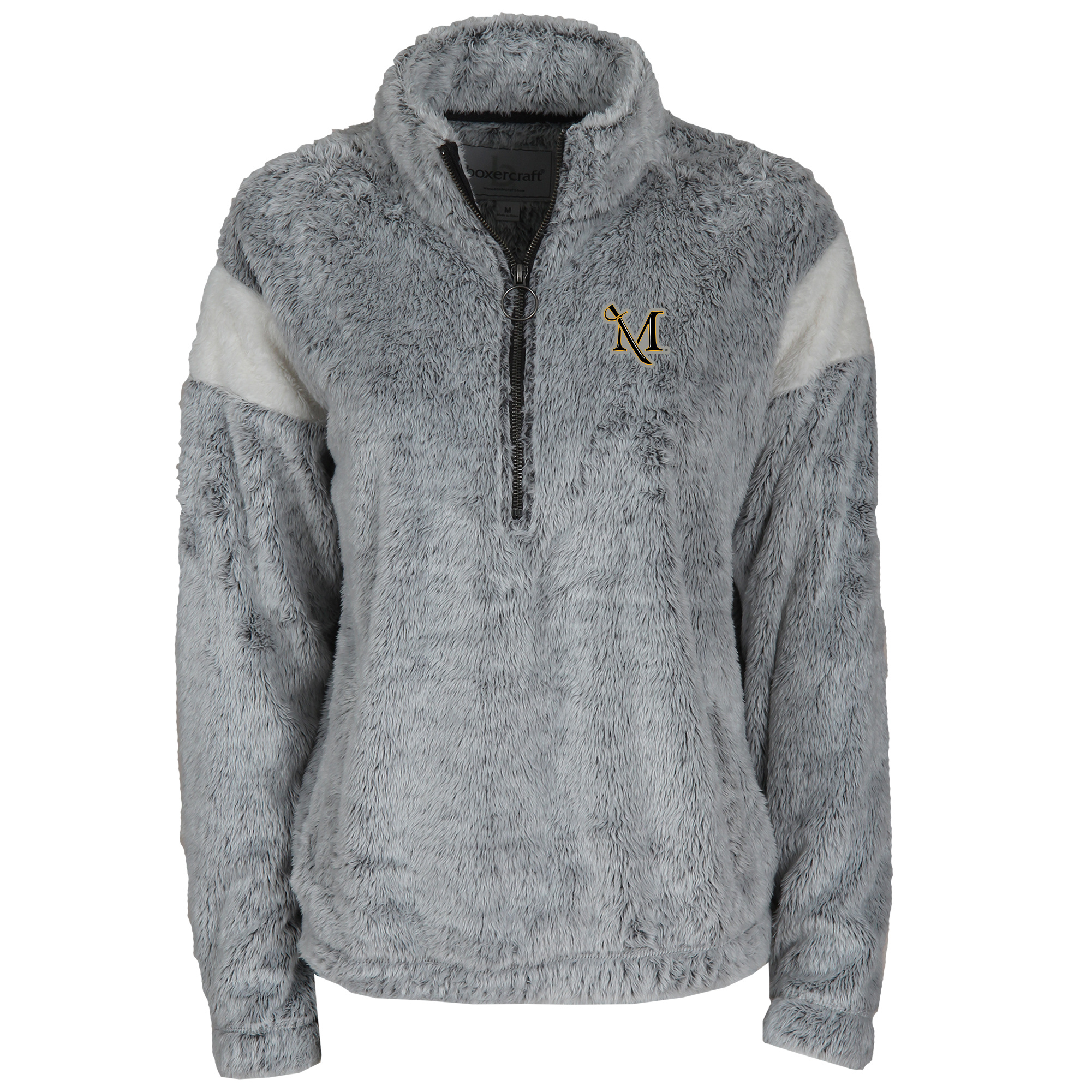 fuzzy fleece pullover