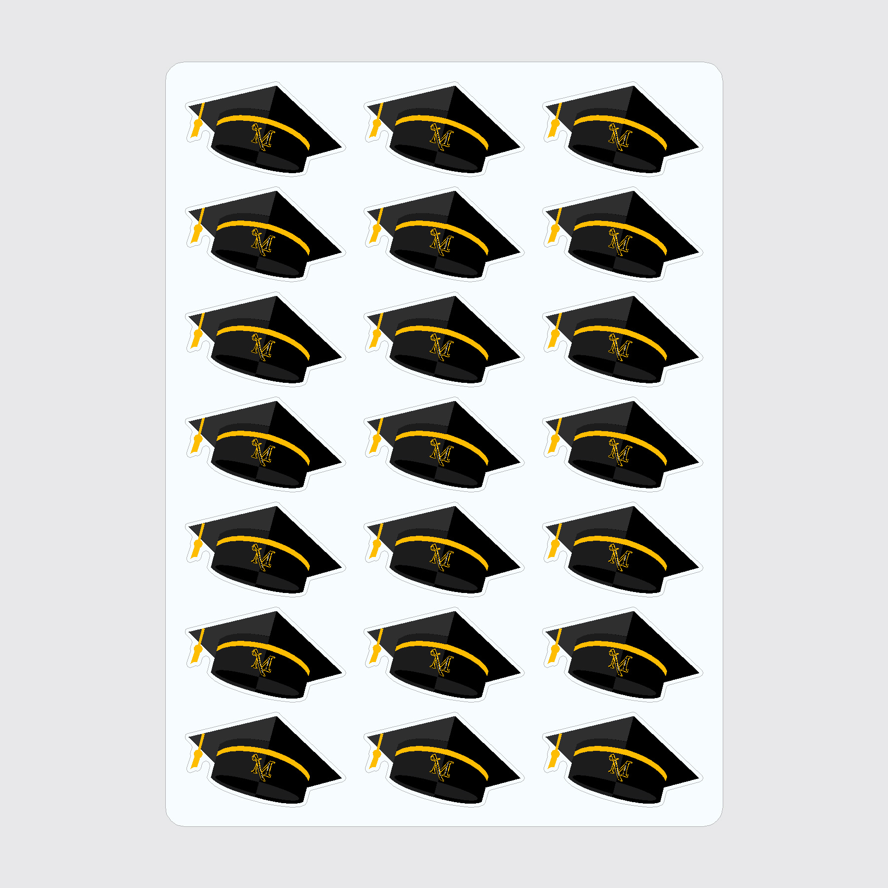 GRADUATION STICKER SHEET - University Store
